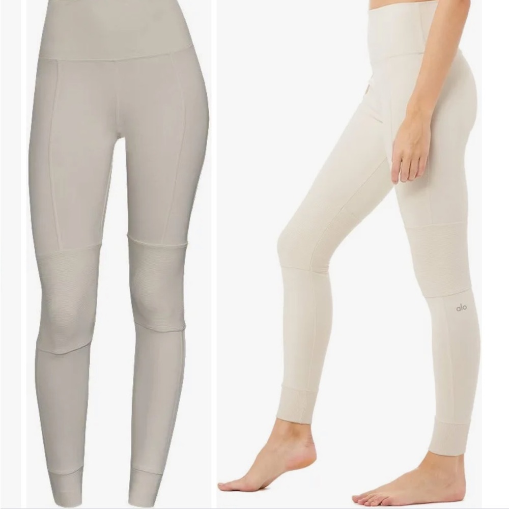 Alo Yoga high-waist avenue legging Bone color S